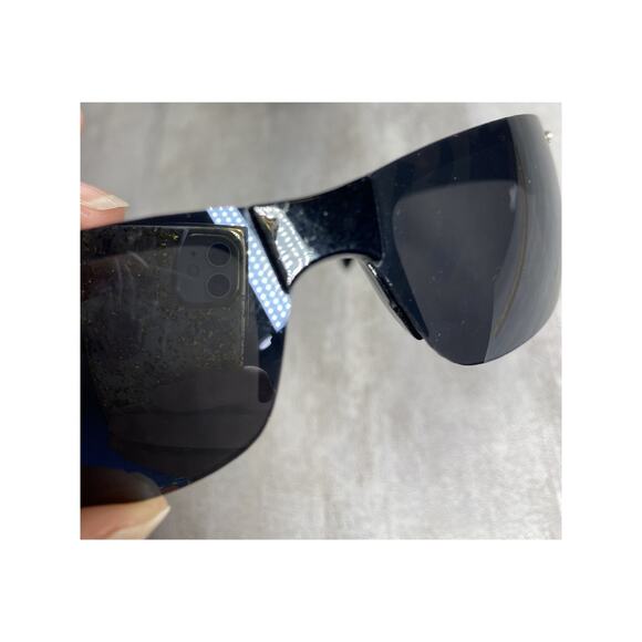 VTG Prada SPS04E Sunglasses Mens Shield Wrap Sport Designer Italy 72mm 4061 - Picture 16 of 16